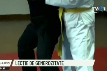 Lecția de generozitate. Un jandarm din Cluj antrenează tineri cu dizabilități