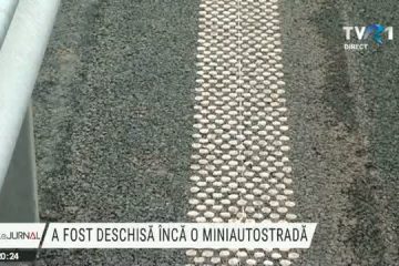 A fost deschisă încă o miniautostradă. Se poate circula pe tronsonul Râșnov – Cristian