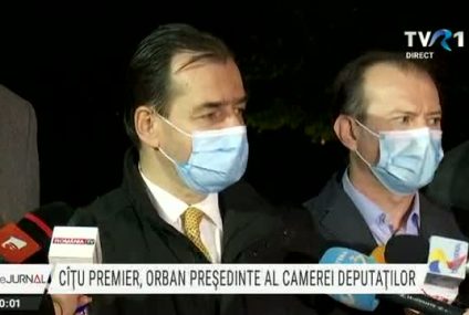 Acord pentru formarea Guvernului: Florin Cîțu – propus premier, PNL va avea șefia Camerei Deputaților, USR PLUS șefia Senatului. Cum se împart ministerele