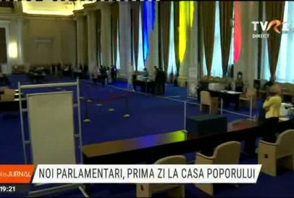 Noii parlamentari, prima zi la Casa Poporului