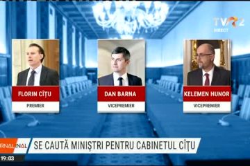 Se caută miniștri pentru Cabinetul Cîțu