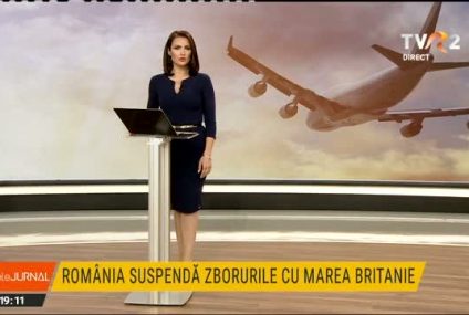 România a suspendat zborurile din și către Marea Britanie