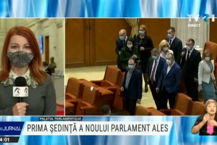 Deputații și senatorii din noul Legislativ vor depune jurământul. Decanii de vârstă conduc ședințele celor două Camere ale Parlamentului. TVR transmite în direct