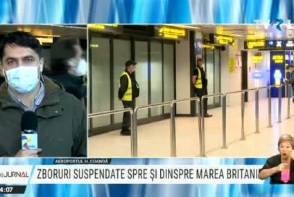 Zboruri suspendate din și spre Marea Britanie din această seară de la ora 19.00. Curse suplimentate pe ultima sută de metri