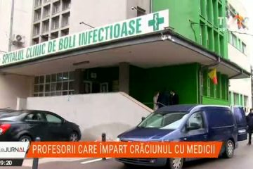#TuFaciSărbătoarea | Mai mulți profesori au dus daruri cadrelor medicale de la Spitalul de Boli Infecțioase din Constanța