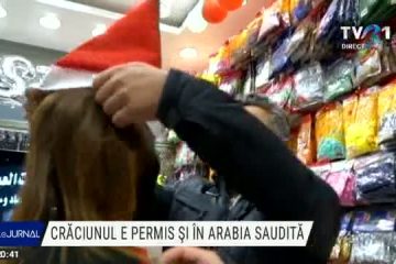 Crăciunul este sărbătorit pentru prima dată oficial în Arabia Saudită