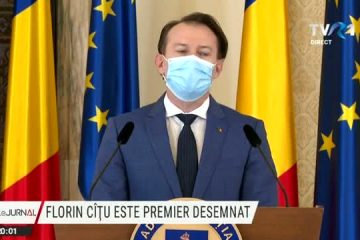 Florin Cîțu a fost desemnat premier. Urmează formarea guvernului și votul în Parlament