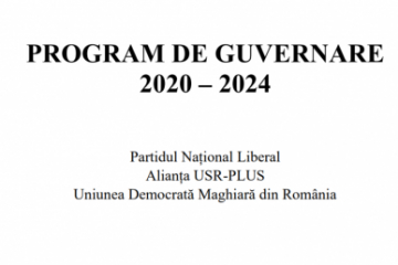 Programul de Guvernare al Cabinetului Cîțu a fost depus la Birourile Permanente. Programul nu prevede majorarea sau introducerea a noi impozite și taxe