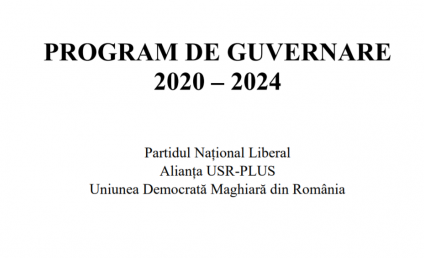 Programul de Guvernare al Cabinetului Cîțu a fost depus la Birourile Permanente. Programul nu prevede majorarea sau introducerea a noi impozite și taxe