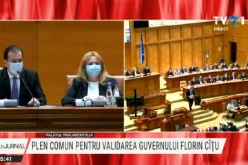 Surse: Guvernului Cîțu a fost învestit în Parlament cu 260 de voturi pentru și 186 împotrivă