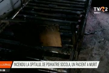 Un pacient a murit după un incendiu într-o rezervă a  Spitalului de Psihiatrie Socola din Iași