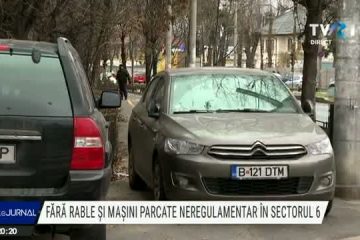 Fără rable și mașini parcate neregulamentar în sectorul 6 al Capitalei