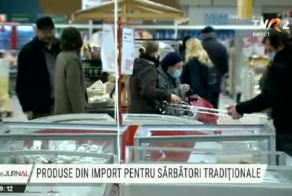 Produse din import pentru sărbători tradiționale