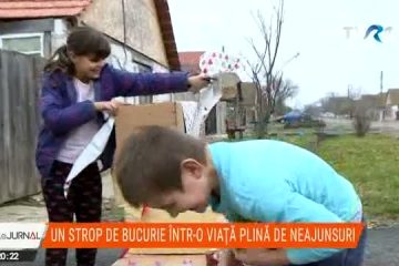 Daruri pentru copiii greu încercați de viață din Timiș