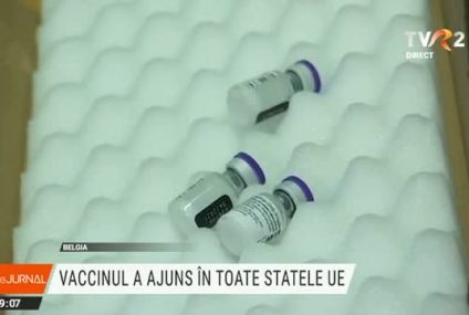 Vaccinul anti-COVID  a ajuns în țările Uniunii Europene. Duminică începe vaccinarea