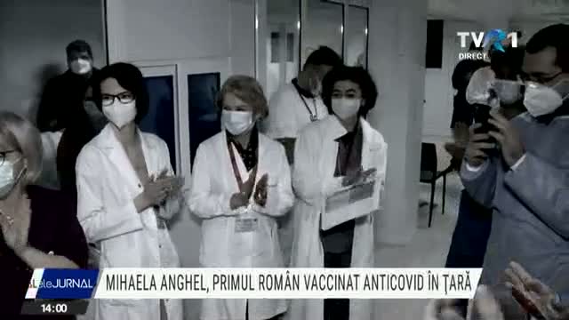 a-inceput-campania-de-vaccinare-anti-covid-in-romania-mihaela-anghel,-asistenta-medicala,-este-prima-persoana-vaccinata.-tvr-a-transmis-in-direct-debutul-campaniei