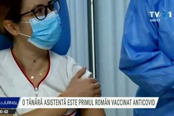 Povestea asistentei Mihaela Anghel, prima persoană din România care s-a vaccinat pentru COVID-19