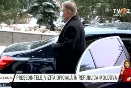 Președintele Klaus Iohannis pleacă marți la Chișinău