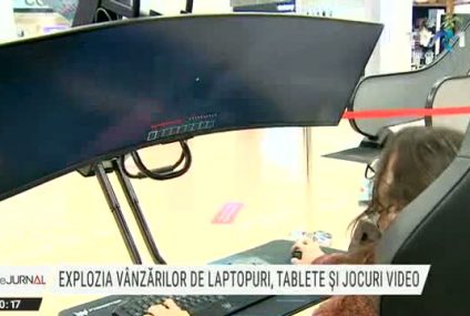 Explozia vânzărilor de laptopuri, tablete și jocuri video