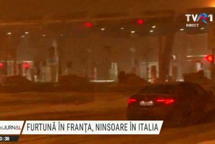 Vremea în Europa: Furtuni în Franța, ninsori în Italia