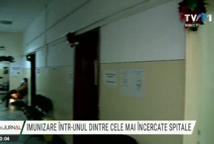 Imunizare într-unul dintre cele mai încercate spitale: Institutul Marius Nasta din Capitală. Peste 2700 de cadre medicale din țară s-au vaccinat anti covid până acum