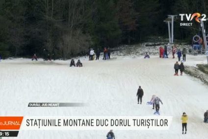 De Revelion, stațiunile montane duc dorul turiștilor