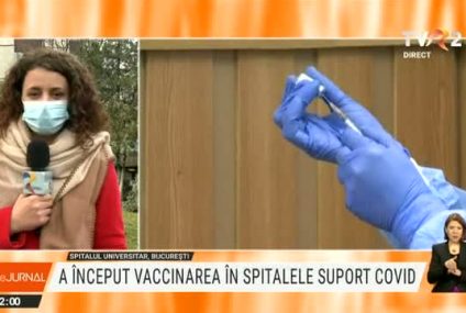 Toți angajații Spitalului Universitar au cerut să-și facă vaccinul anti-COVID. Asistentă medicală care a trecut prin boală: „Pentru mine personal este posibilitatea de a-mi îmbrățișa părinții după un an și jumătate”