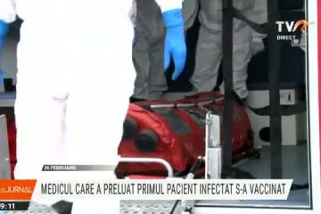 Medicul care a preluat primul bolnav infectat cu noul coronavirus s-a vaccinat