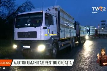 Ajutor pentru Croația lovită de seism. Un convoi umanitar a plecat spre Zagreb
