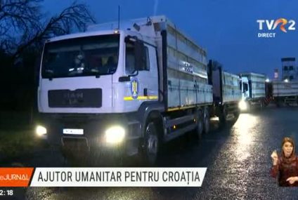 Ajutor pentru Croația lovită de seism. Un convoi umanitar a plecat spre Zagreb