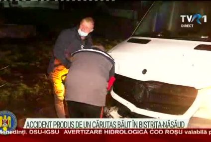 Bistrița-Năsăud: Accident produs de un căruțaș beat