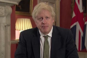 Premierul britanic, Boris Johnson, anunță revenirea la “lockdown”
