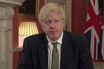 Premierul britanic, Boris Johnson, anunță revenirea la „lockdown”