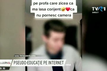 „Profu online” pe platforma TikTok, Alexandru Cumpănașu i-a criticat pe adevărații profesori și i-a îndemnat pe copii să nu-i asculte, a dansat manele cu elevele și chiar a povestit despre experiențele lui sexuale