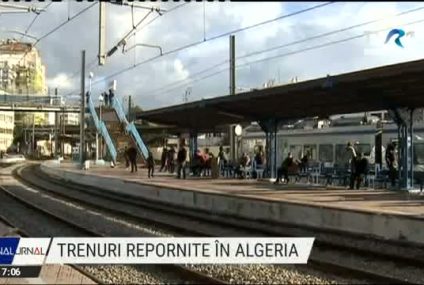 Trenuri repornite în Algeria după nouă luni în care cursele au fost suspendate din cauza pandemiei