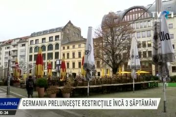 Germania prelungește restricțiile sanitare până la sfârșitul lunii ianuarie. Măsuri restrictive discutate în premieră