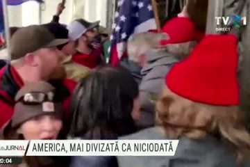 America, mai divizată că niciodată. Violențe greu de imaginat la Capitoliu. Filmul evenimentelor