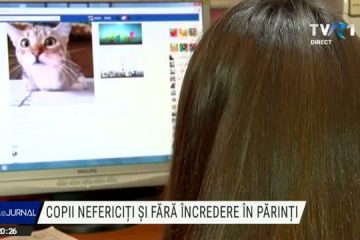 Sunt mulţi copii nefericiți în România, fără prea multă încredere în părinți. Pericolul din mediul online