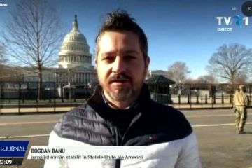 Trei cercuri de securitate în jurul Capitoliului, prezență masivă a poliției în Washington DC. Corespondență de la jurnalistul Bogdan Banu