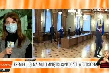 Întâlnire la Cotroceni între președintele Klaus Iohannis, premierul Florin Cîțu și mai mulți miniștri