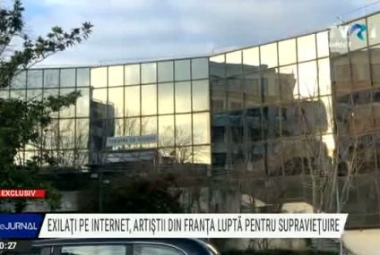 EXCLUSIVITATE. Exilați pe Internet, artiștii din Franța luptă pentru supraviețuire