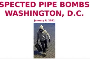 FBI oferă o recompensă de 50.000 de dolari pentru informaţiile despre bombele artizanale depistate la Washington în timpul asaltului asupra Capitoliului