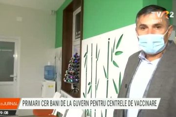 Autoritățile locale cer bani de la Guvern pentru centrele de vaccinare