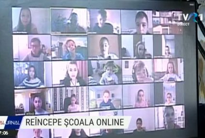 Începe școala. Elevii se întorc la cursurile online