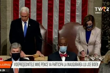 Vicepreşedintele american Mike Pence va participa la ceremonia de învestire a preşedintelui ales Joe Biden