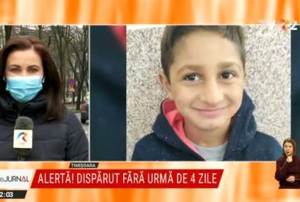 A patra zi de căutări. Copilul de 7 ani, din județul Arad, este dispărut fără urmă