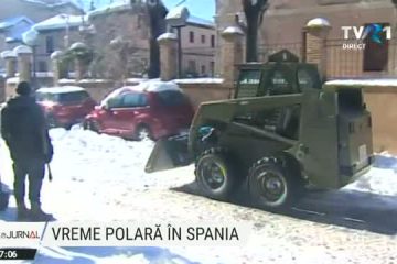 -25 de grade Celsius în Spania. Cod roșu de vreme severă în Castilla