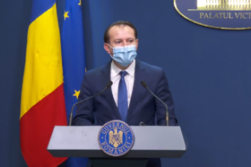 Premierul Florin Cîțu se va vaccina public sâmbătă, 16 ianuarie, la ora 12:00, la Spitalul ”Dr. Carol Davila”