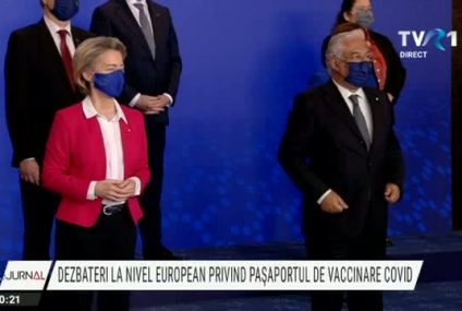 Discuții la nivel european privind pașaportul european de vaccinare. Documentul ar putea fi un cod QR pe mobil sau tipărit