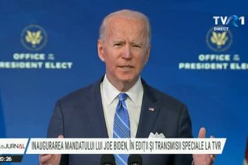 Inaugurarea mandatului lui Joe Biden, în ediții și transmisiuni speciale ale TVR de la Washington